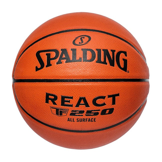 Spalding React TF-250 Basketball 28.5 Bulk Deflate
