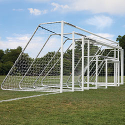3" Classic Alumagoal 8' X 24' WHITE